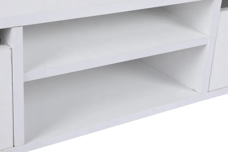 Belgia TV-benk 180 cm - Hvit - Møbler - TV- & Mediamøbler - TV benk & mediabenk