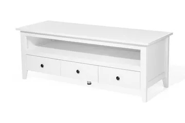 Berkeley Tv-Benk 49,5x136,5 Cm - Hvit - Møbler - TV- & Mediamøbler - TV benk & mediabenk