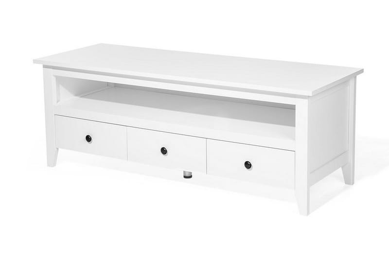 Berkeley Tv-Benk 49,5x136,5 Cm - Hvit - Møbler - TV- & Mediamøbler - TV benk & mediabenk