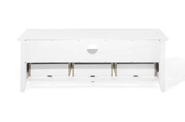 Berkeley Tv-Benk 49,5x136,5 Cm - Hvit - Møbler - TV- & Mediamøbler - TV benk & mediabenk