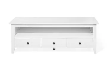 Berkeley Tv-Benk 49,5x136,5 Cm - Hvit - Møbler - TV- & Mediamøbler - TV benk & mediabenk