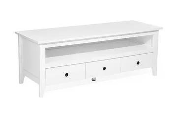 Berkeley Tv-Benk 49,5x136,5 Cm - Hvit - Møbler - TV- & Mediamøbler - TV benk & mediabenk