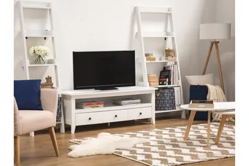 Berkeley Tv-Benk 49,5x136,5 Cm - Hvit - Møbler - TV- & Mediamøbler - TV benk & mediabenk