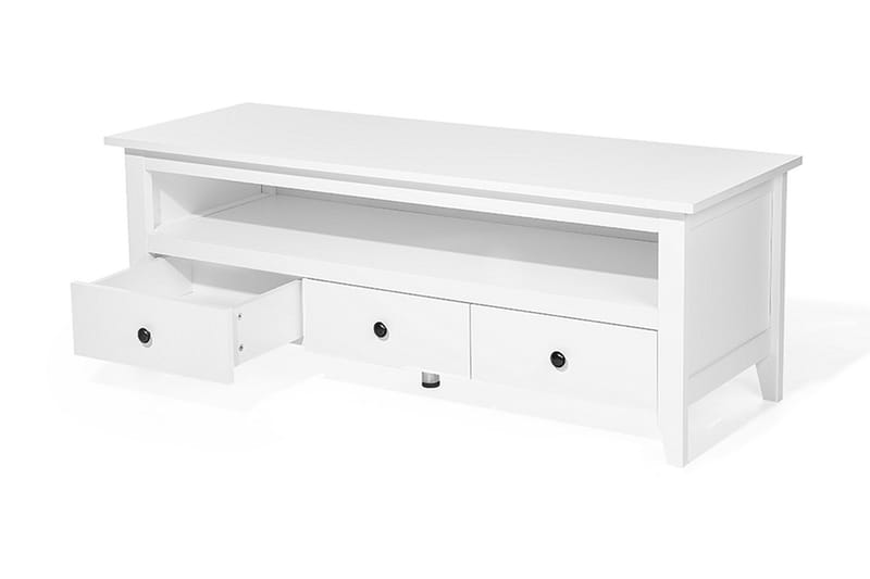 Berkeley Tv-Benk 49,5x136,5 Cm - Hvit - Møbler - TV- & Mediamøbler - TV benk & mediabenk