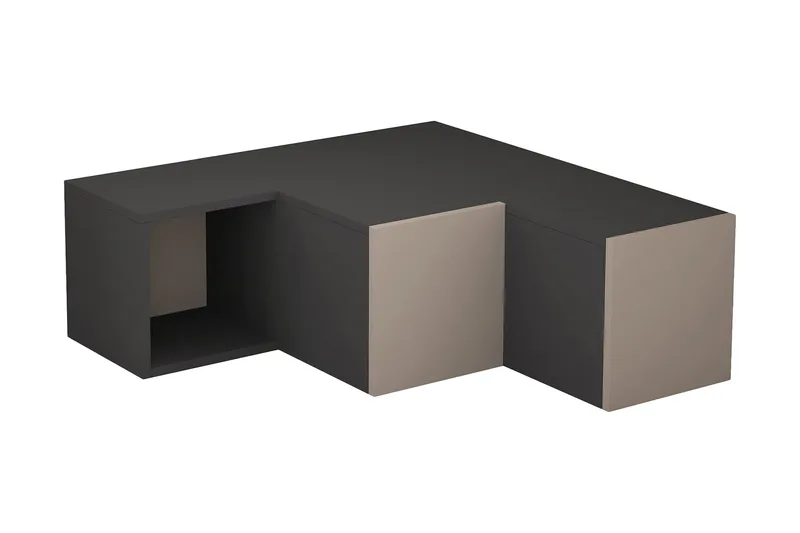 Bodsjö TV-Benk 92 cm, Grå/Brun