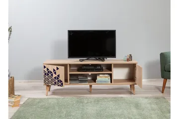 Brokind TV-Benk 140 cm - Brun - Møbler - TV- & Mediamøbler - TV benk & mediabenk