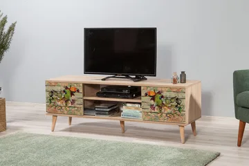 Brokind TV-Benk 140 cm - Brun - Møbler - TV- & Mediamøbler - TV benk & mediabenk