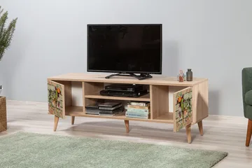 Brokind TV-Benk 140 cm - Brun - Møbler - TV- & Mediamøbler - TV benk & mediabenk