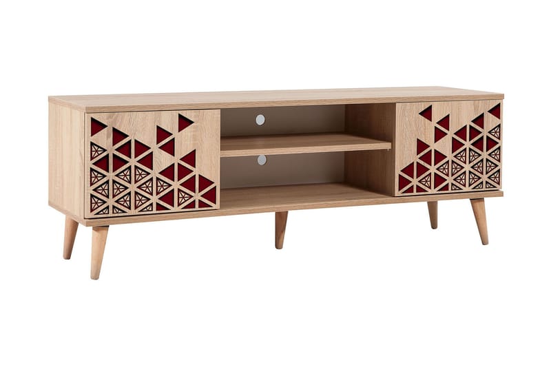 Brokind TV-Benk 140 cm - Brun - Møbler - TV- & Mediamøbler - TV benk & mediabenk