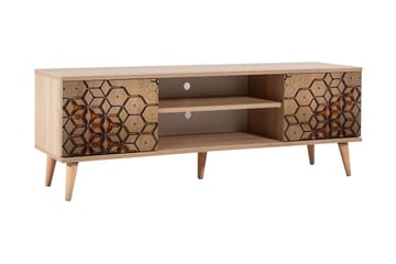 Brokind TV-Benk 140 cm - Brun - Møbler - TV- & Mediamøbler - TV benk & mediabenk