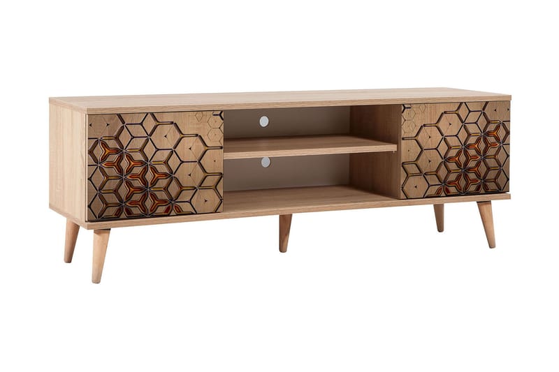 Brokind TV-Benk 140 cm - Brun - Møbler - TV- & Mediamøbler - TV benk & mediabenk