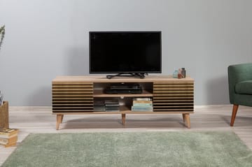 Brokind TV-Benk 140 cm - Brun - Møbler - TV- & Mediamøbler - TV benk & mediabenk