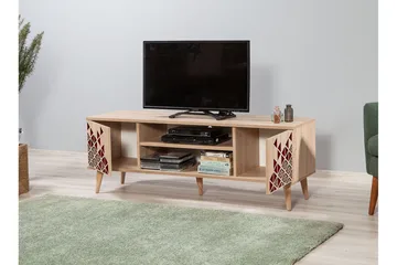 Brokind TV-Benk 140 cm - Brun - Møbler - TV- & Mediamøbler - TV benk & mediabenk