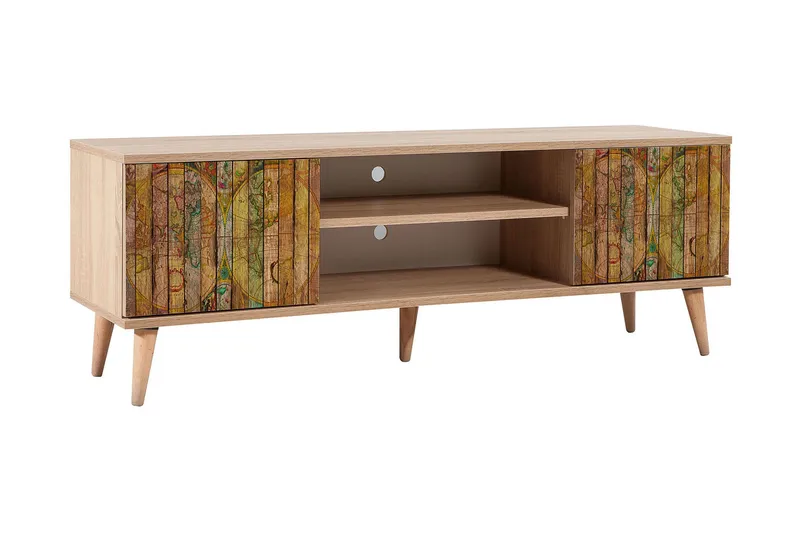 Brokind TV-Benk 140 cm - Brun - Møbler - TV- & Mediamøbler - TV benk & mediabenk