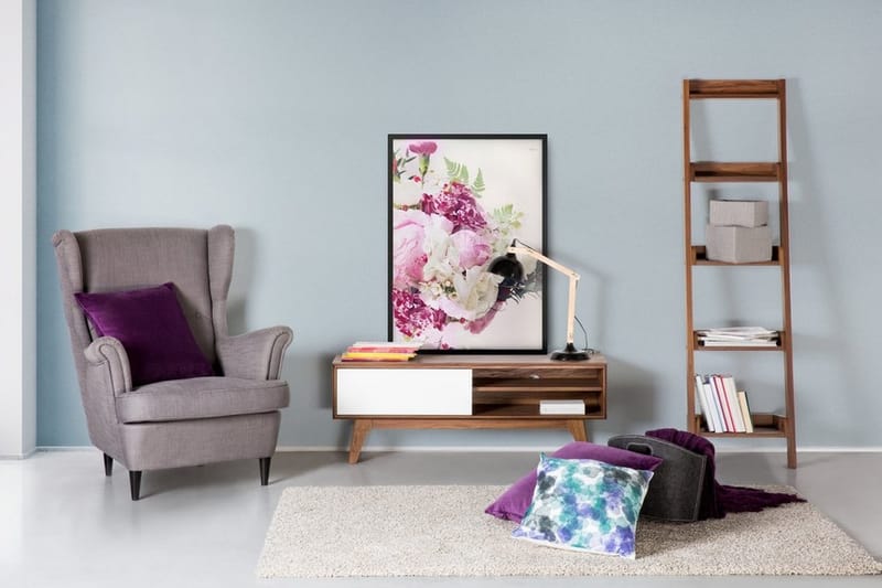 Buffalo Tv-Benk 35x117 Cm - Mørkegrå - Møbler - TV- & Mediamøbler - TV benk & mediabenk