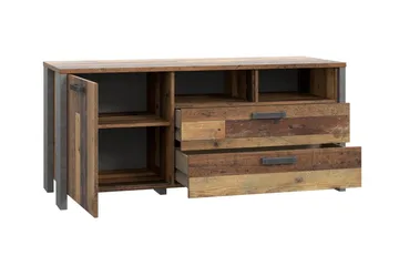 Cadle TV-Benk 142 cm - Brun/Grå - Møbler - TV- & Mediamøbler - TV benk & mediabenk