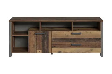 Cadle TV-Benk 161 cm - Brun/Grå - Møbler - TV- & Mediamøbler - TV benk & mediabenk