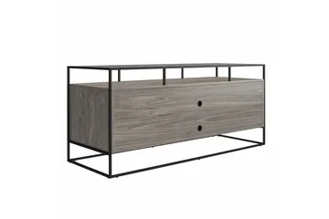 Camley Tv-benk 136,6x49,8 cm Grå - Dorel Home - Møbler - TV- & Mediamøbler - TV benk & mediabenk