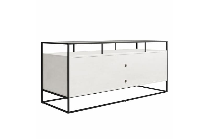 Camley Tv-benk 136,6x49,8 cm Hvit - Dorel Home - Møbler - TV- & Mediamøbler - TV benk & mediabenk