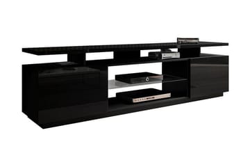 Ceasar TV-benk 180 cm - Svart - Møbler - TV- & Mediamøbler - TV benk & mediabenk