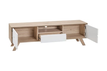 Colfer TV-Benk 150 cm - Hvit - Møbler - TV- & Mediamøbler - TV benk & mediabenk