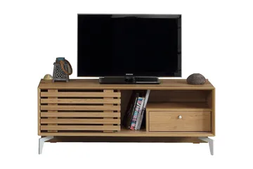 Comfortale TV-benk 100 cm - Grå Tre - Møbler - TV- & Mediamøbler - TV benk & mediabenk