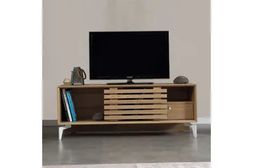 Comfortale TV-benk 100 cm - Grå Tre - Møbler - TV- & Mediamøbler - TV benk & mediabenk