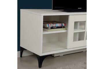 Comfortale TV-benk 125 cm - Hvit - Møbler - TV- & Mediamøbler - TV benk & mediabenk