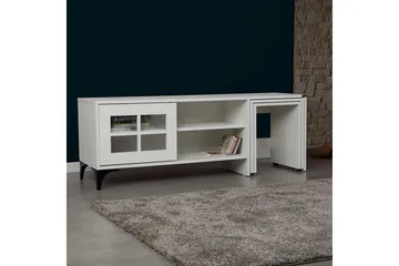 Comfortale TV-benk 150 cm - Hvit - Møbler - TV- & Mediamøbler - TV benk & mediabenk