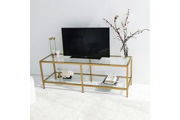 Condurso TV-benk 130 cm - Gull - Møbler - TV- & Mediamøbler - TV benk & mediabenk