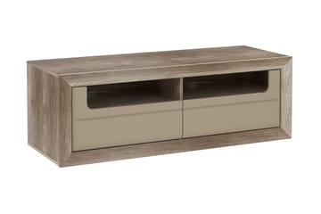 Corlius Tv-benk 144 cm - Beige/Brun - Møbler - TV- & Mediamøbler - TV benk & mediabenk