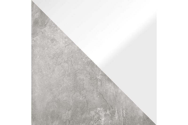 Cuguen TV-benk 180 cm LED-belysning - Hvit|Grå|Hvit LED - Møbler - TV- & Mediamøbler - TV benk & mediabenk