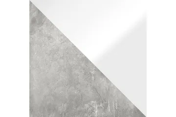 Cuguen TV-benk 180 cm LED-belysning - Hvit|Grå|Hvit LED - Møbler - TV- & Mediamøbler - TV benk & mediabenk