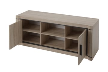 Dallas TV-benk 137x43,5x53 cm - Beige/Grå - Møbler - TV- & Mediamøbler - TV benk & mediabenk