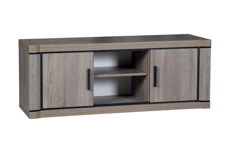 Dallas TV-benk 137x43,5x53 cm, Beige/Grå