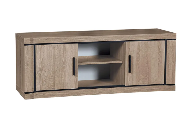 Dallas TV-benk 137x44x53 cm, Beige/Grå