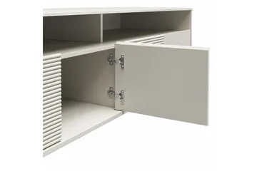 Daphne Tv-benk 158,5x50 cm Hvit - Dorel Home - Møbler - TV- & Mediamøbler - TV benk & mediabenk