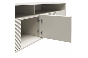 Daphne Tv-benk 158,5x50 cm Hvit - Dorel Home - Møbler - TV- & Mediamøbler - TV benk & mediabenk