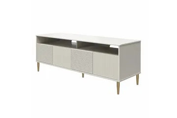 Daphne Tv-benk 158,5x50 cm Hvit - Dorel Home - Møbler - TV- & Mediamøbler - TV benk & mediabenk