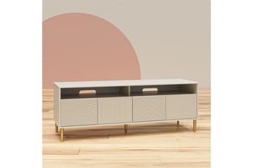 Daphne Tv-benk 158,5x50 cm Hvit - Dorel Home - Møbler - TV- & Mediamøbler - TV benk & mediabenk