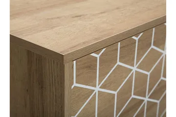 Dariana TV-Benk 160 cm - Tre/Natur - Møbler - TV- & Mediamøbler - TV benk & mediabenk