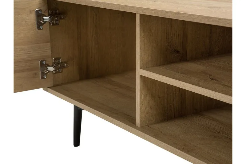 Dariana TV-Benk 160 cm - Tre/Natur - Møbler - TV- & Mediamøbler - TV benk & mediabenk