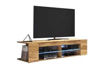 Davalos Tv-benk 137 cm - Eik - Møbler - TV- & Mediamøbler - TV benk & mediabenk