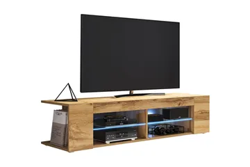 Davalos Tv-benk 180 cm - Eik - Møbler - TV- & Mediamøbler - TV benk & mediabenk