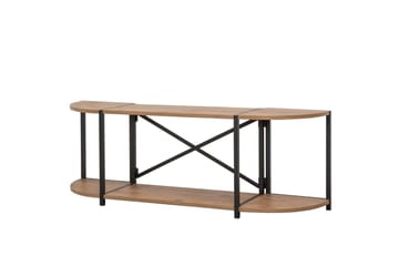 Debesis TV-benk 138 cm - Brun/Svart - Møbler - TV- & Mediamøbler - TV benk & mediabenk
