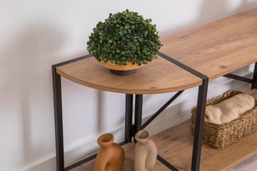 Debesis TV-benk 138 cm - Brun/Svart - Møbler - TV- & Mediamøbler - TV benk & mediabenk