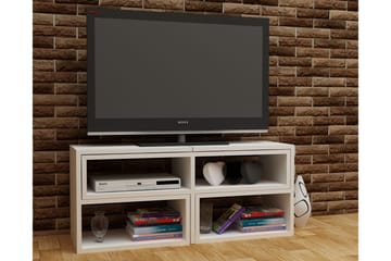 Decorotika TV-benk 136 cm - Hvit - Møbler - TV- & Mediamøbler - TV benk & mediabenk