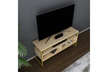 Desgrar Tv-benk 110x49,9 cm - Gull - Møbler - TV- & Mediamøbler - TV benk & mediabenk