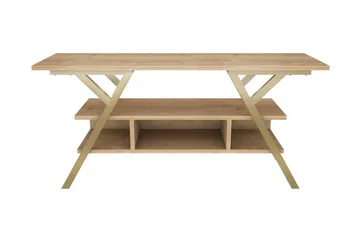 Desgrar Tv-benk 120x55 cm - Gull - Møbler - TV- & Mediamøbler - TV benk & mediabenk