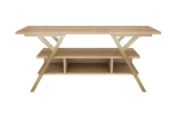 Desgrar Tv-benk 120x55 cm - Gull - Møbler - TV- & Mediamøbler - TV benk & mediabenk